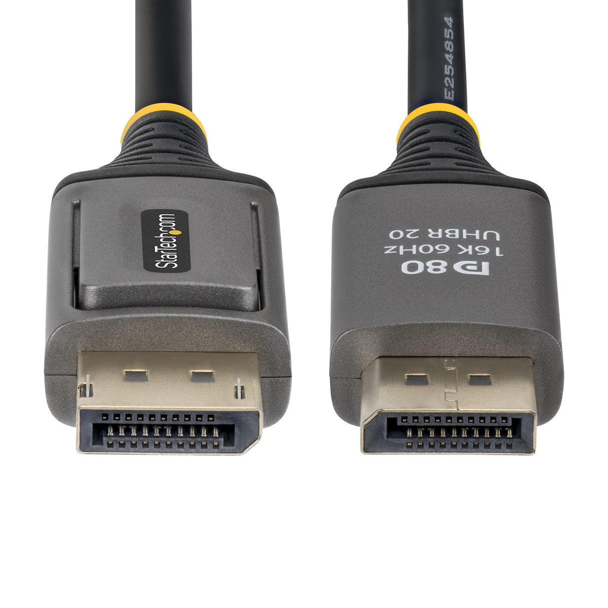 StarTech.com 1.5m DisplayPort 2.1 Cable, VESA Certified DP80 DisplayPort Cable, Uncompressed 10K/8K 60Hz, 16K 60Hz/8K 240Hz w/DSC 1.2a, DP 2.1 Monitor Cord