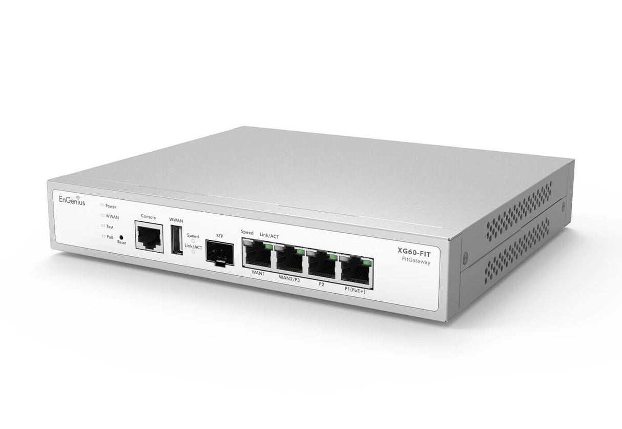 EnGenius FitXpress Managed Gateway 2 x GbE LAN & 2 x GbE WAN & 1 SFP port