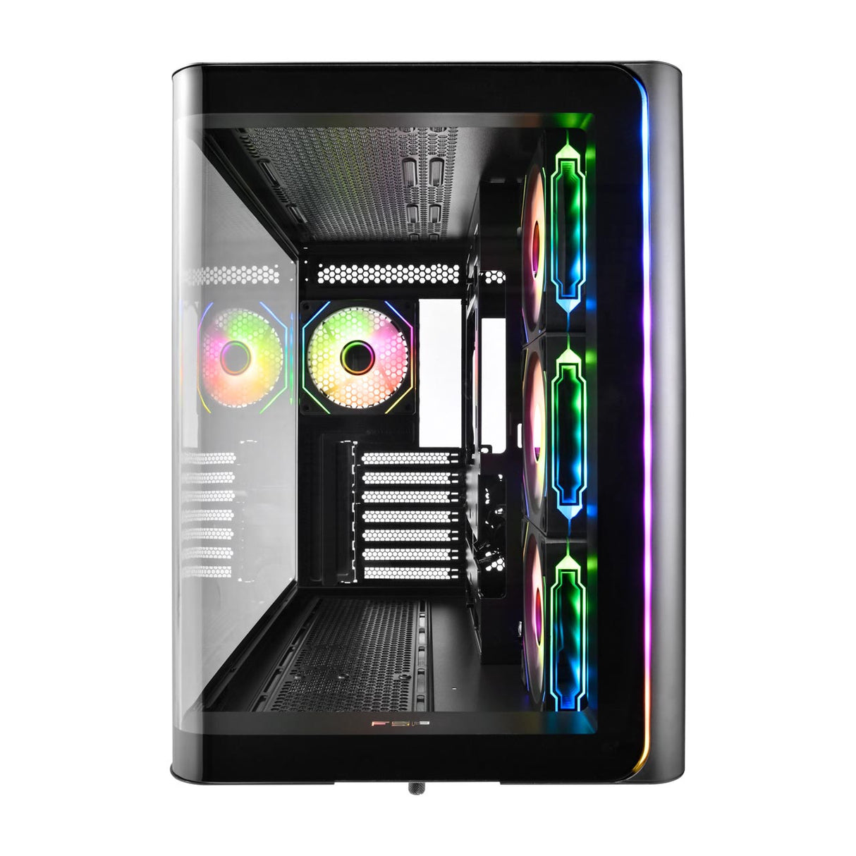 FSP M580-BA Case Midi Tower mITX, mATX Black ARGB