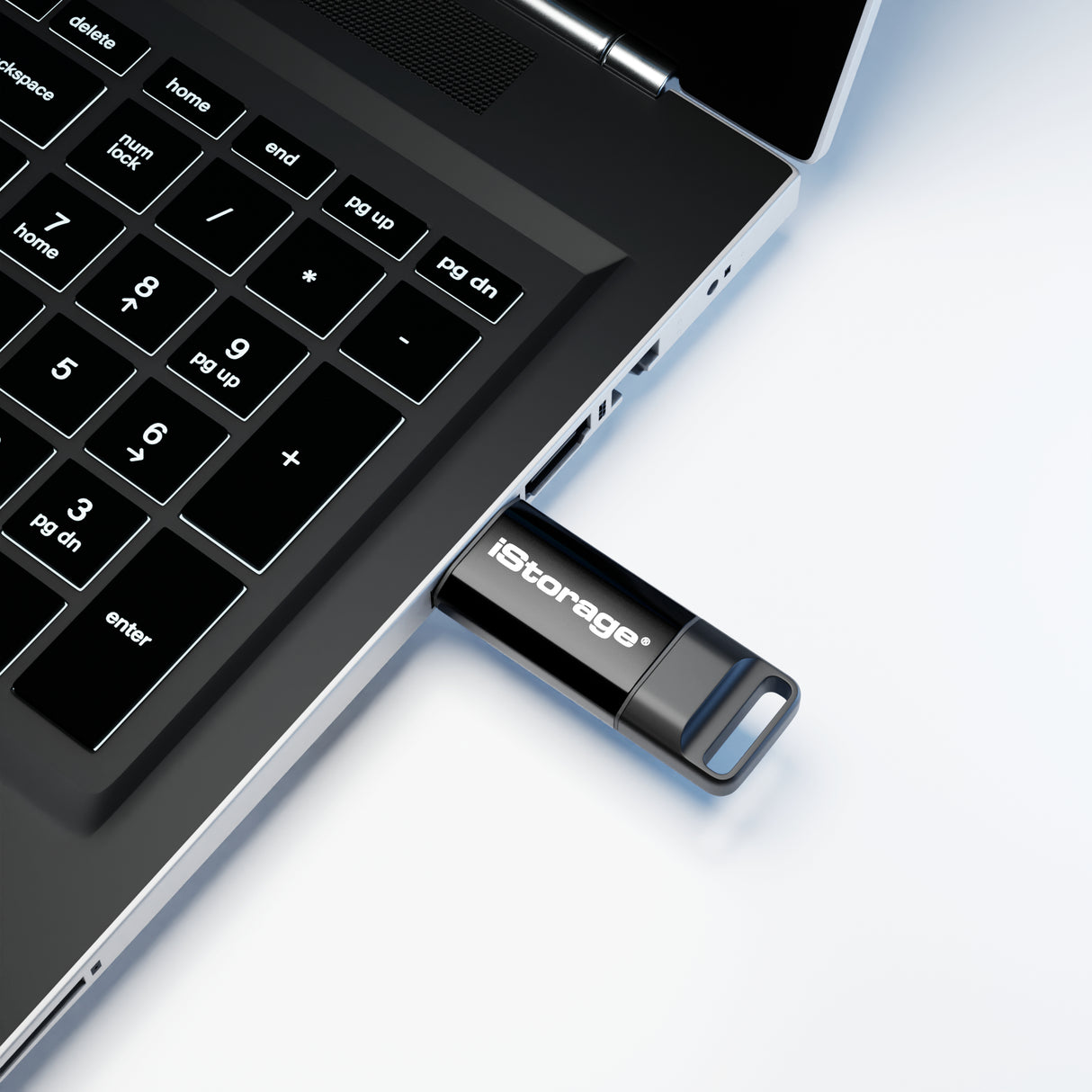 iStorage datAshur BT 128 GB | Encrypted Secure Flash Drive | Unlock via Smartphone Using Bluetooth | FIPS 140-2 Level 3 Certified | Remote Management Ready