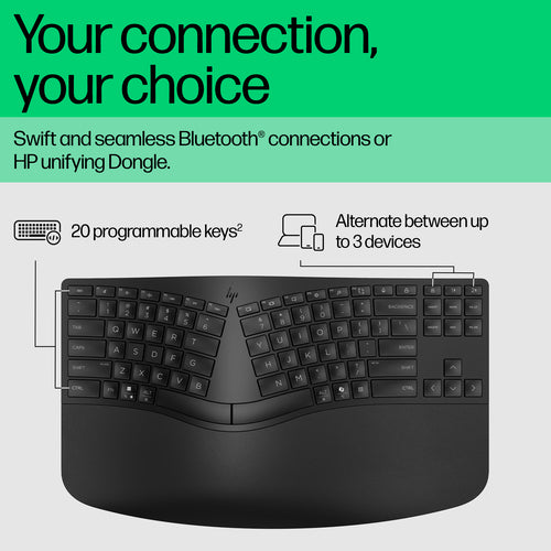 HP 960 Ergonomic Wireless Keyboard