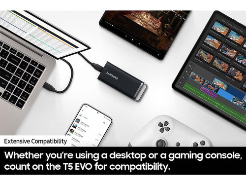 Samsung MU-PH2T0S 2 TB USB Type-C 3.2 Gen 1 (3.1 Gen 1) Black