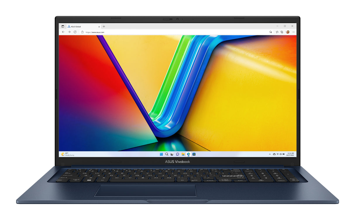 ASUS Vivobook 17 X1704VAP-DS51-CA Intel Core 5 120U Laptop 43.9 cm (17.3") Full HD 16 GB DDR4-SDRAM 512 GB SSD Wi-Fi 6 (802.11ax) Windows 11 Home Blue