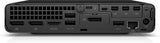 HP Elite Mini 600 G9 Intel® Core™ i5 i5-12500T 8 GB DDR4-SDRAM 256 GB SSD Windows 11 Pro Mini PC Black