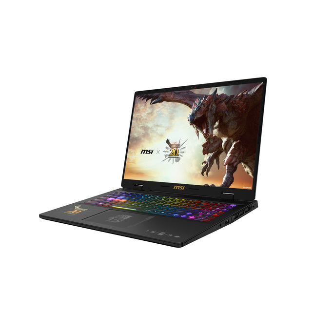 MSI Crosshair 16 HX MONSTER HUNTER EDITION D14VFKG-434CA laptop Intel® Core™ i7 i7-14700HX 40.6 cm (16") Quad HD+ 32 GB DDR5-SDRAM 1 TB SSD NVIDIA GeForce RTX 4060 Wi-Fi 6E (802.11ax) Windows 11 Home Grey