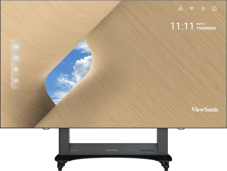Viewsonic LDS138-151 Signage Display Digital signage flat panel 3.51 m (138") LED Wi-Fi 600 cd/m² Full HD Black