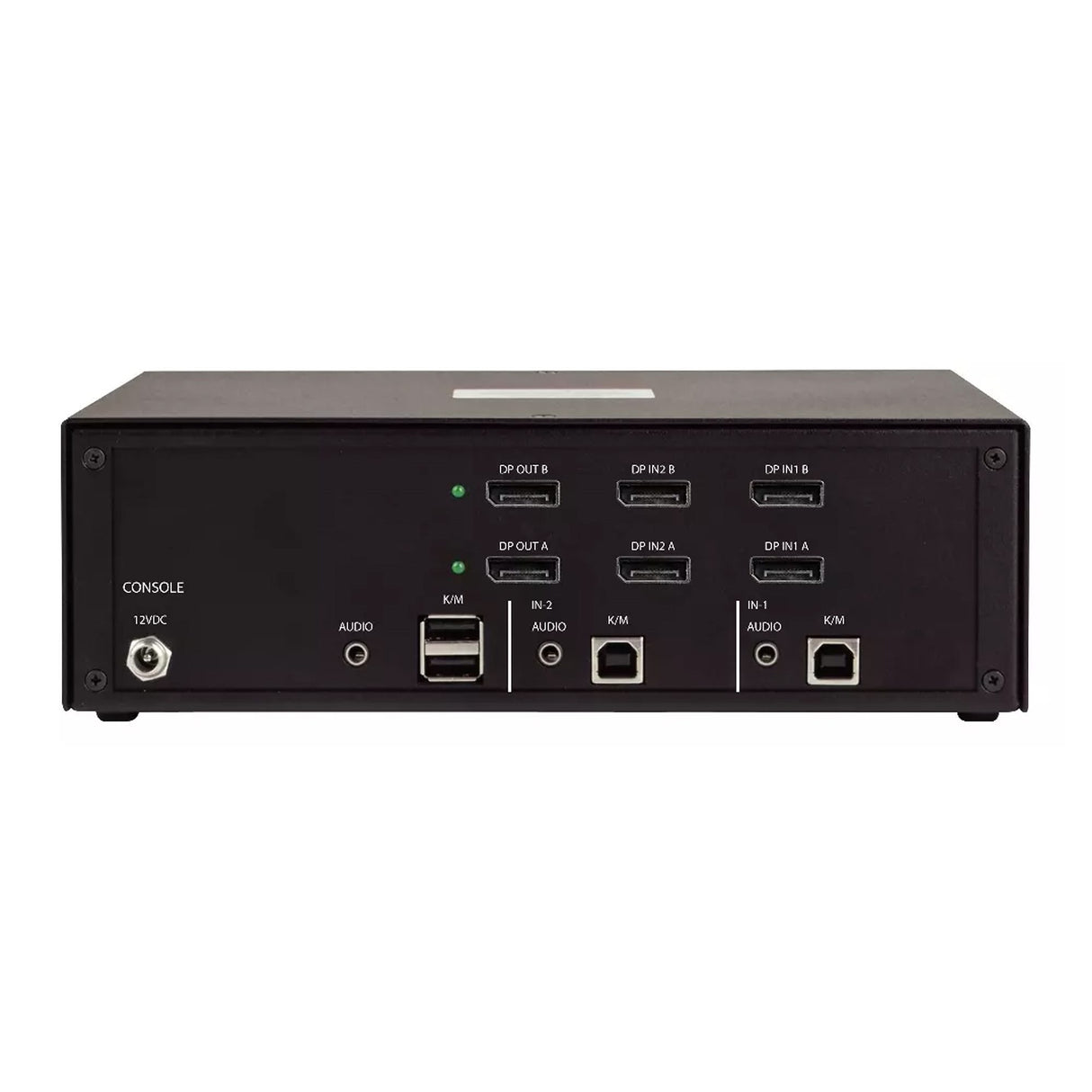 StarTech.com Secure 2-Port Dual-Monitor KVM Switch, DisplayPort, 4K 60Hz, NIAP 4.0 Desktop KVM, Metal Housing, Made in the USA