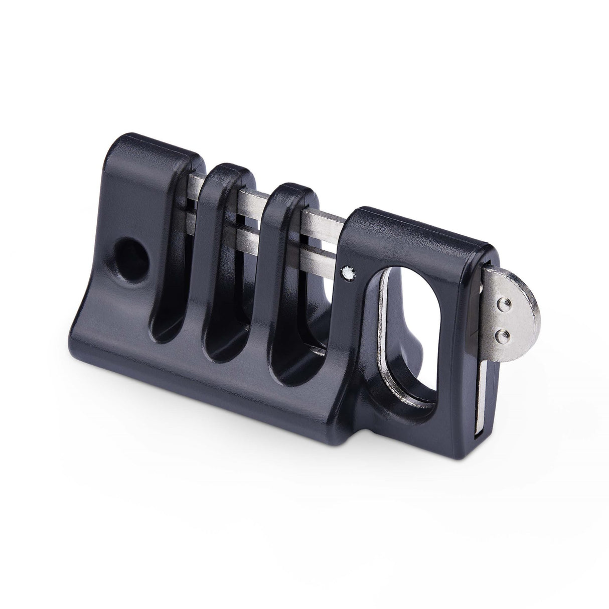 StarTech.com Peripheral Cable Anchor Lock, Secure Keyboard/Mouse, Cable Lock For Shared Office/Public Computers, Cable Trap Compatible w/Laptop Security Cable/Padlock - TAA