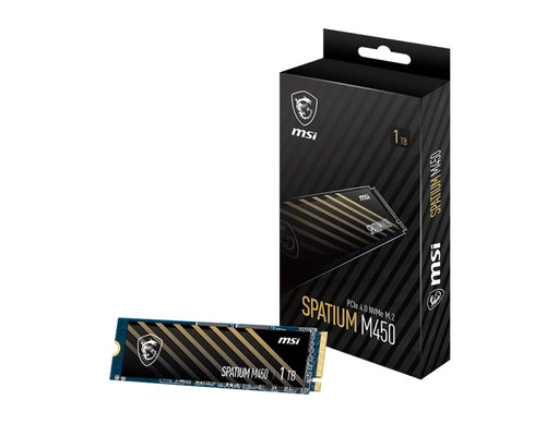 MSI SPATIUM M450 500 GB M.2 PCI Express NVMe 3D NAND