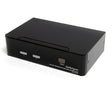 StarTech.com 2 Port DVI USB KVM Switch with Audio and USB 2.0 Hub - TAA