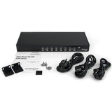 StarTech.com 8 Port 1U Rackmount DVI USB KVM Switch - TAA