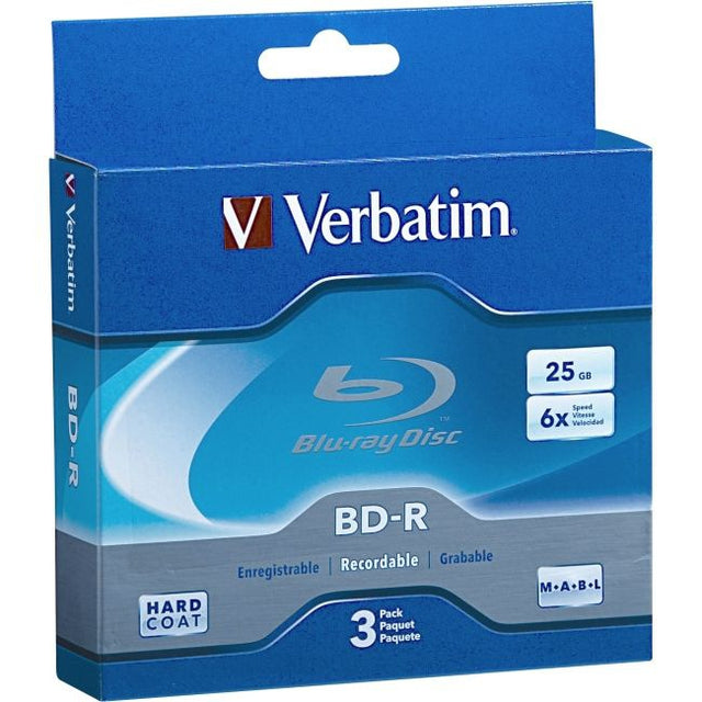 Verbatim 97341 blank Blu-Ray disc BD-R 25 GB 6 pc(s)