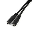 StarTech.com Headset adapter for headsets with separate headphone / microphone plugs - 3.5mm 4 position to 3 position and 2 position 3.5mm M/F