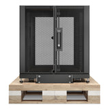 APC NetShelter SX, Server Rack Enclosure, 12U, Shock Packaging, Black, 658H x 600W x 1070D mm