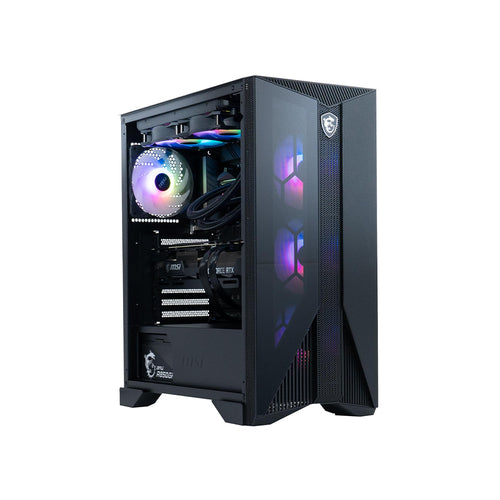 MSI Aegis R2 A14NUC7-1065CA PC Intel® Core™ i7 i7-14700F 32 GB DDR5-SDRAM 2 TB SSD NVIDIA GeForce RTX 3060 Windows 11 Home Desktop Black