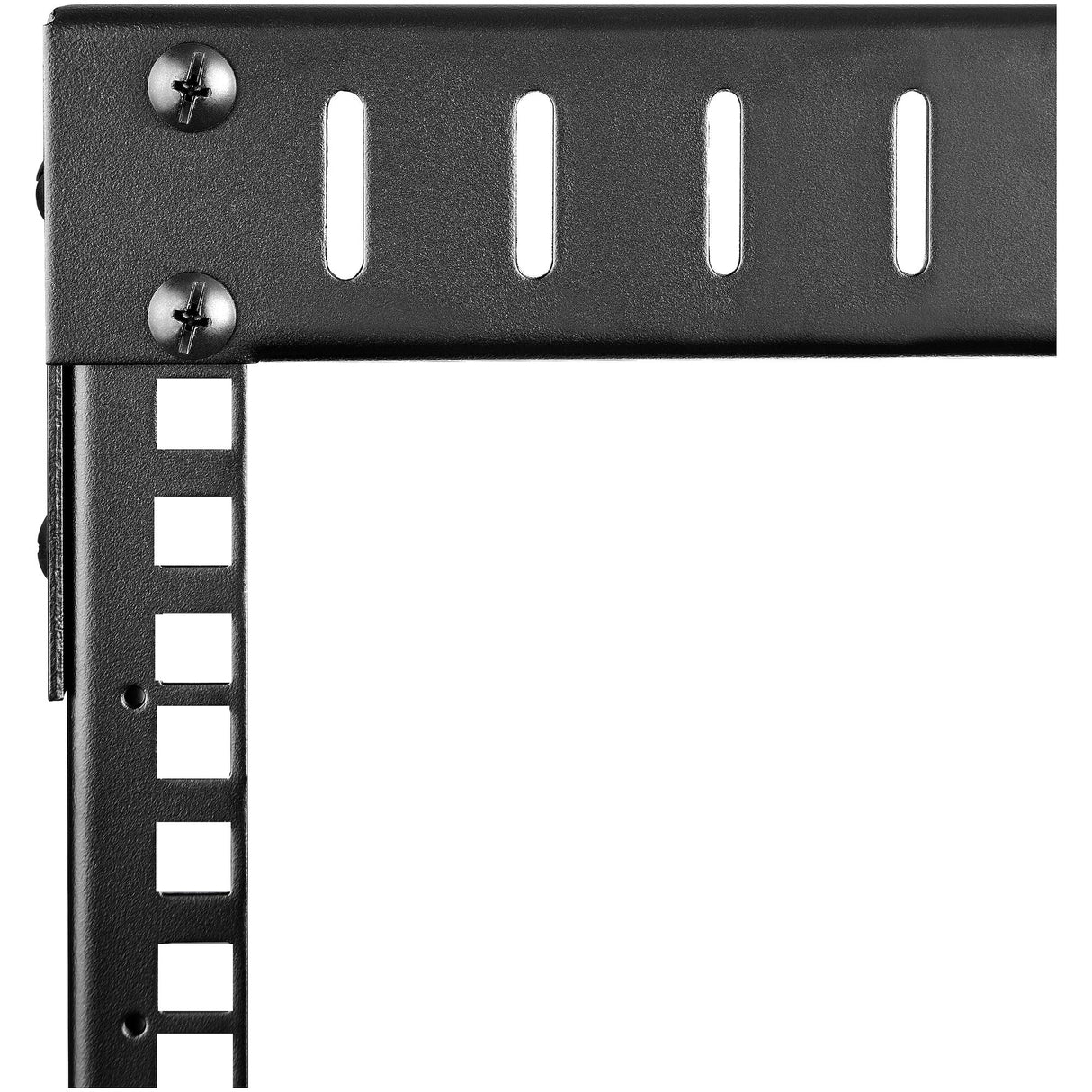 StarTech.com 2-Post 8U Heavy-Duty Wall Mount Network Rack, 19" Open Frame Server Rack with Adjustable Depth, Wall Mount Data Rack for IT / AV / Patch Panel / Computer Equipment - Cage Nuts and Screws Included