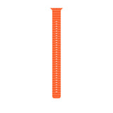 Apple MT663AM/A smart wearable accessory Band extension Orange Fluoroelastomer, Titanium