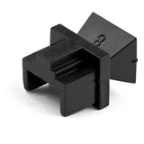 StarTech.com 100 Pack RJ45 Dust Covers - Reusable RJ45 Blanking Plug/ Dust Cap - Ethernet/LAN Port Protector/ Blocker - Snap In RJ45 Female Jack Protective Cover for Hubs Switches Routers - TAA