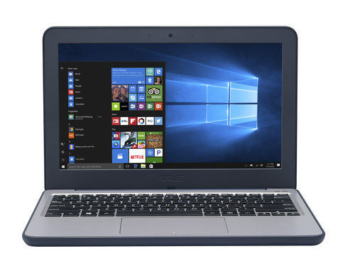 ASUS W202NA-C1-CA Intel® Celeron® N N3350 Laptop 29.5 cm (11.6") HD 4 GB LPDDR3-SDRAM 64 GB eMMC Wi-Fi 5 (802.11ac) Windows 10 Pro Blue