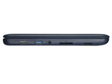ASUS W202NA-C1-CA Intel® Celeron® N N3350 Laptop 29.5 cm (11.6") HD 4 GB LPDDR3-SDRAM 64 GB eMMC Wi-Fi 5 (802.11ac) Windows 10 Pro Blue