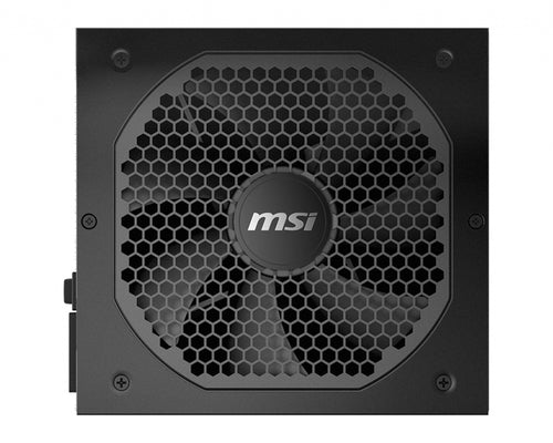 MSI MPG A650GF UK PSU '650W, 80 Plus Gold certified, Fully Modular, 100% Japanese Capacitor, Flat Cables, ATX Power Supply Unit, UK Powercord, Black, Support Latest GPU'