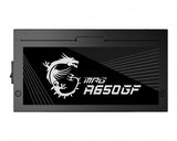 MSI MPG A650GF UK PSU '650W, 80 Plus Gold certified, Fully Modular, 100% Japanese Capacitor, Flat Cables, ATX Power Supply Unit, UK Powercord, Black, Support Latest GPU'