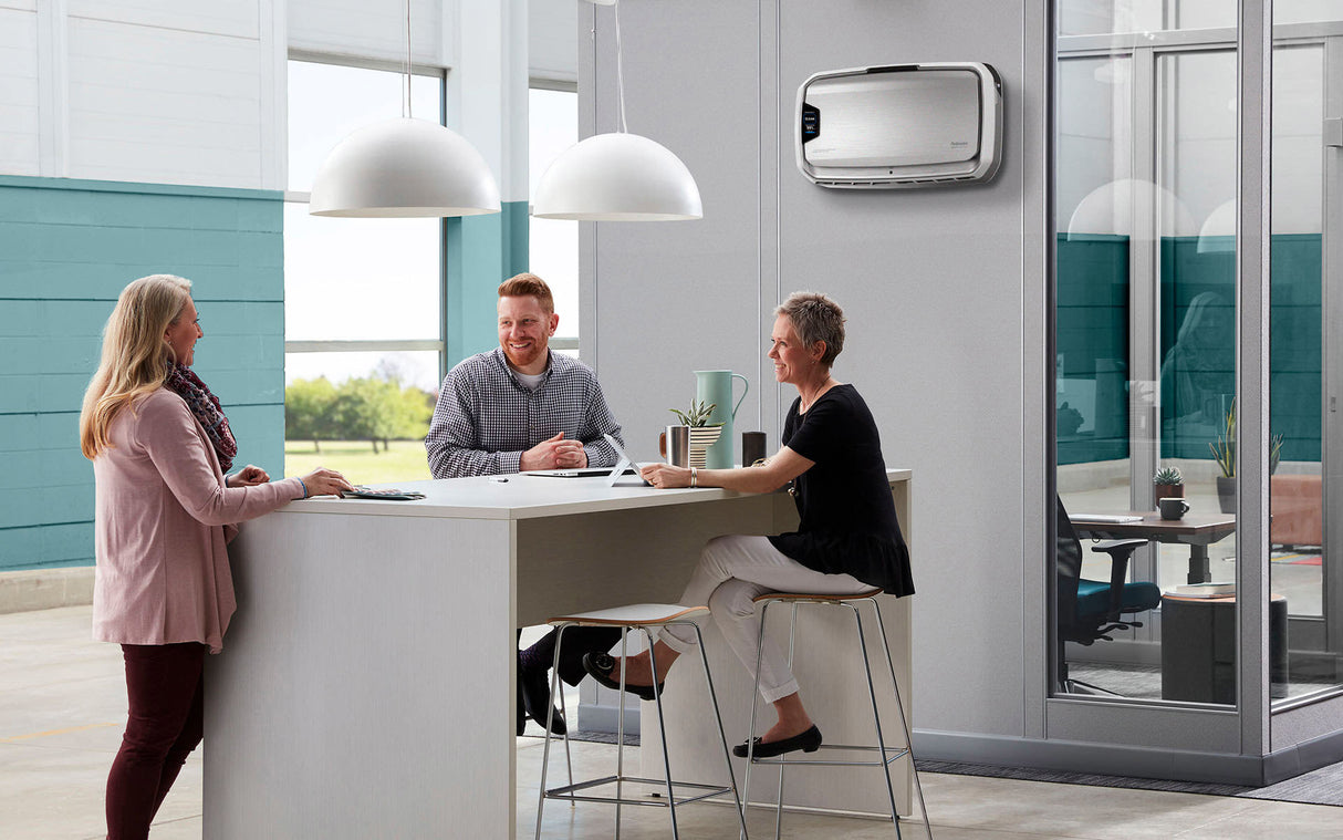 Fellowes 9573101 air purifier 102 m² 166 W Black, Satin steel