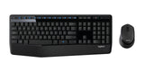 Logitech 920-006481 keyboard Mouse included Universal RF Wireless QWERTY English Black
