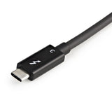 StarTech.com Thunderbolt to Dual DisplayPort Adapter DP 1.4, Dual 4K 60Hz or Single 8K/5K Thunderbolt to DP Converter, 2x DisplayPort Monitor Video Display Adapter - Mac & Windows