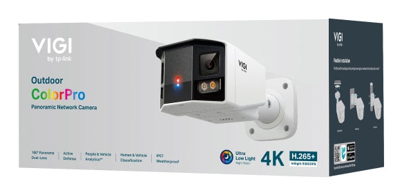 TP-Link InSight S385DPS Bullet IP security camera Outdoor 5456 x 1520 pixels Wall