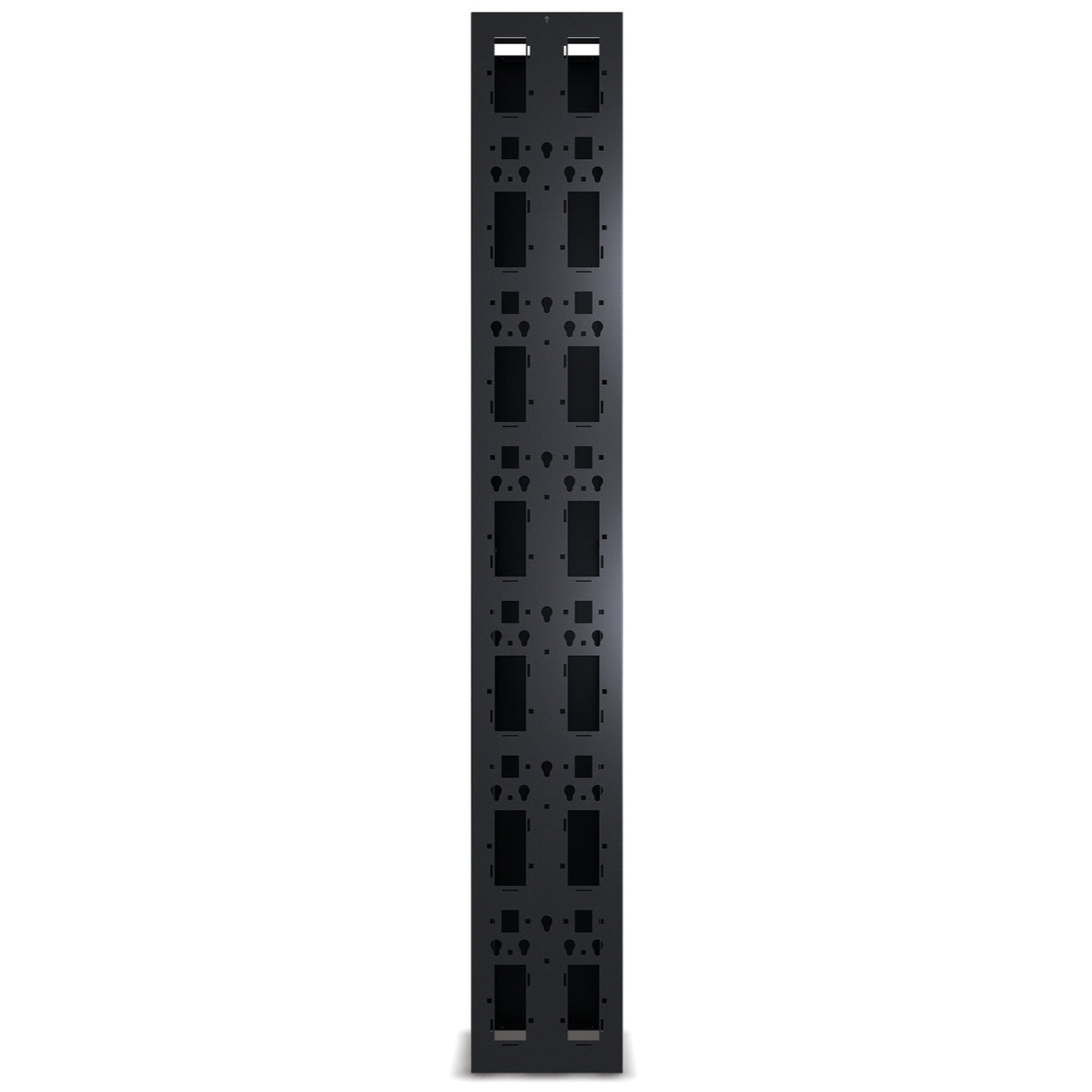 APC Performance, Vertical Cable Manager for 2 & 4 Post Racks, 84"H x 12"W, Single-Sided with Door