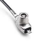 StarTech.com Slim Lock Noble Wedge® Slot Compatible, 5ft (1.5m) Locking Cable, Anti-Theft Security For Laptop/Notebook, Cut-Resistant Steel Cable, Keyed Lock, TAA