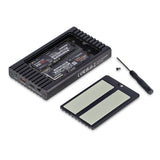 StarTech.com Dual-Bay M.2 NVMe Enclosure and Standalone Duplicator, 1:1 NVMe Cloner and SSD Enclosure, USB-C 10Gbps, Dual M.2 NVMe Reader and Offline Cloner, TAA