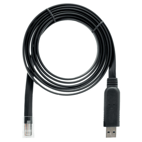 QNAP CAB-CONSOLE-URJ45-1M8 USB cable 1.8 m RJ-45 USB A Black