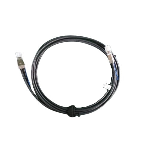 DELL 470-AATP Serial Attached SCSI (SAS) cable 2 m 12 Gbit/s Black, Metallic