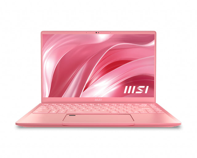 MSI Prestige 14 A11SB-631CA Intel® Core™ i7 i7-1185G7 Laptop 35.6 cm (14") Full HD 16 GB LPDDR4x-SDRAM 1 TB SSD NVIDIA GeForce MX450 Wi-Fi 6 (802.11ax) Windows 10 Home Pink