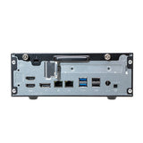 Shuttle XPС slim XH610G PC/workstation barebone 3L sized PC Black Intel H610 LGA 1700