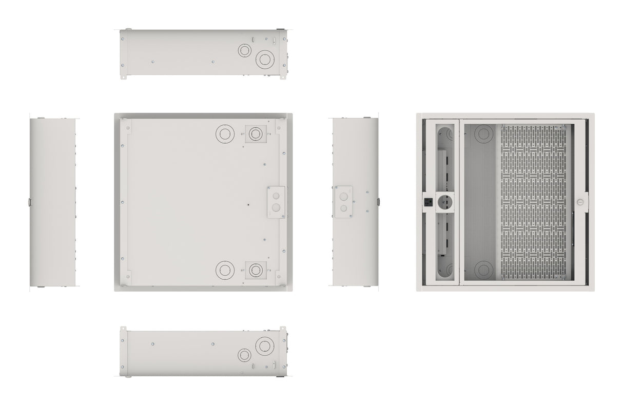 Middle Atlantic ECB2S-RLNK electrical enclosure