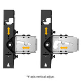 Chief TiLEDTM Left dvLED Wall Mount for Sony Crystal LED C and B Series, 3 Displays Tall