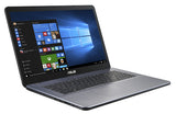 ASUS Vivobook 17 X705MA-DB21-CA laptop Intel® Pentium® Silver N5030 43.9 cm (17.3") HD+ 8 GB DDR4-SDRAM 1 TB HDD Wi-Fi 5 (802.11ac) Windows 11 Home Grey