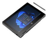 HP Fortis Flip G1i Intel® N N250 Hybrid (2-in-1) 29.5 cm (11.6") Touchscreen HD 8 GB LPDDR5-SDRAM 256 GB SSD Wi-Fi 6E (802.11ax) Windows 11 Pro Black