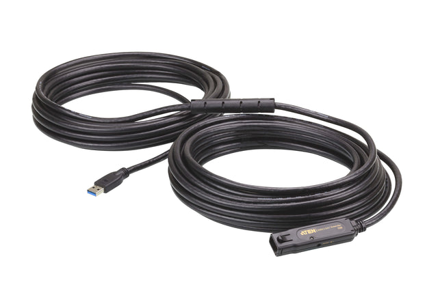 ATEN UE3315A USB cable USB 3.2 Gen 1 (3.1 Gen 1) 15 m USB A 5 Gbit/s Black
