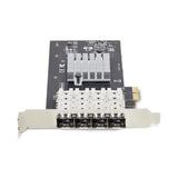 StarTech.com 4-Port GbE SFP Network Card, PCIe 2.0 x2 (x4, x8, x16 Compatible), Intel I350-AM4 4x 1GbE Controller, 1000BASE Copper/Fiber Optic, Desktop/Server Quad-Port Gigabit Ethernet NIC - Windows & Linux