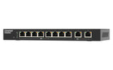 QNAP QSW-L2110-10T network switch Managed Desktop Black
