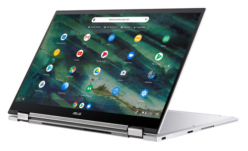 ASUS Chromebook Flip C436FA-C7-CA laptop Intel® Core™ i7 i7-10510U 35.6 cm (14") Touchscreen Full HD 16 GB LPDDR3-SDRAM 256 GB SSD Wi-Fi 6 (802.11ax) ChromeOS White