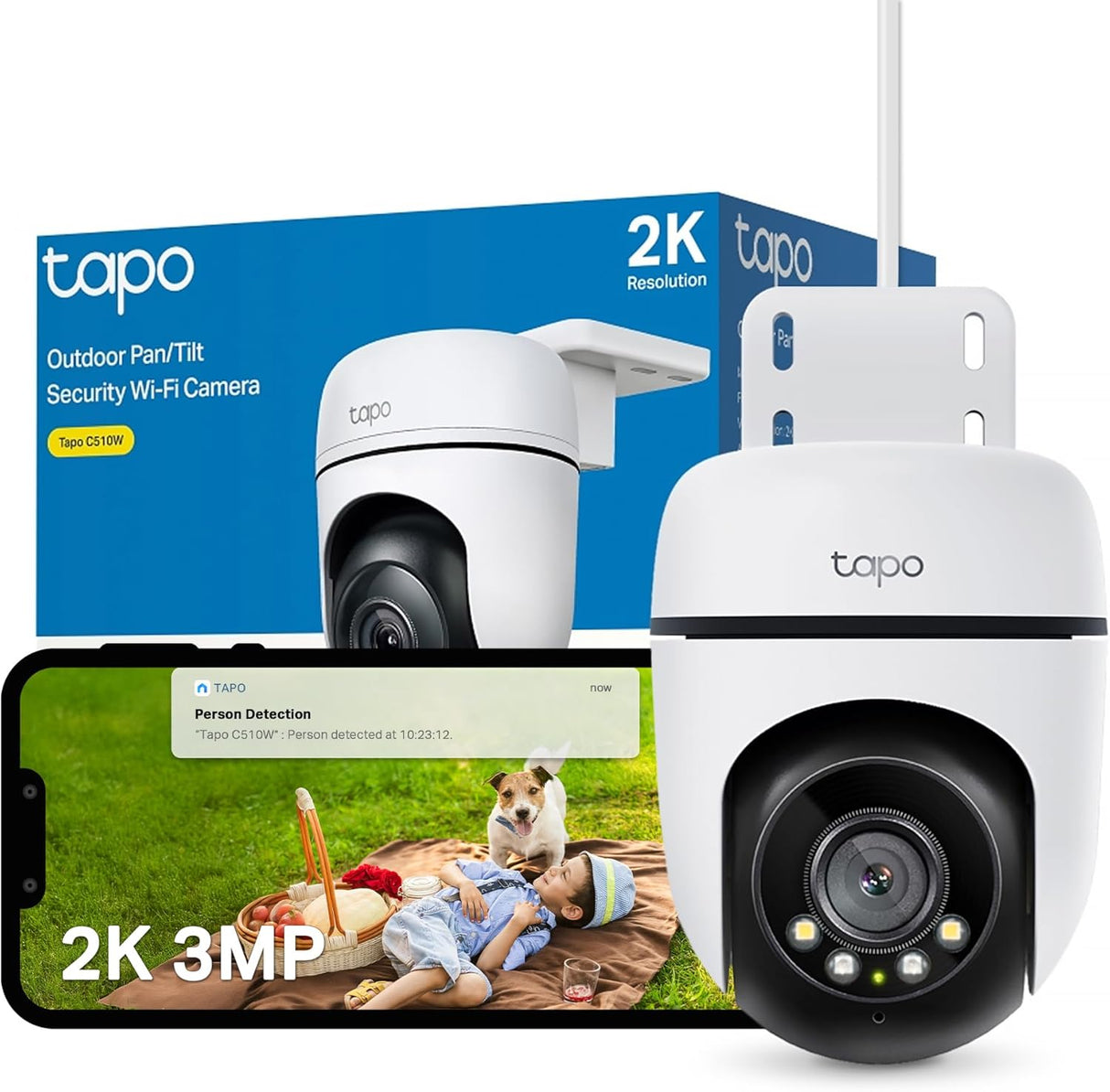 TP-Link Tapo Outdoor Pan/Tilt Security Wi-Fi Camera