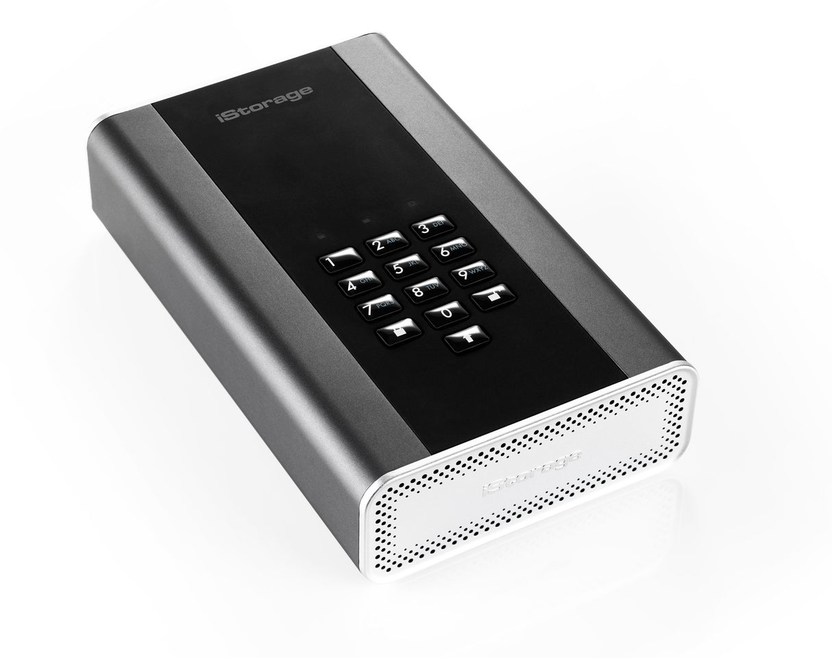 iStorage diskAshur DT² HDD 20TB | Secure Portable Desktop Drive |FIPS 140-2 Level 3 certified | AES-XTS 256-bit Hardware Encryption | Common Criteria EAL5+ (Hardware Certified) | PIN protected | OS & Platform Independent |GDPR, TAA Compliant|Brute...