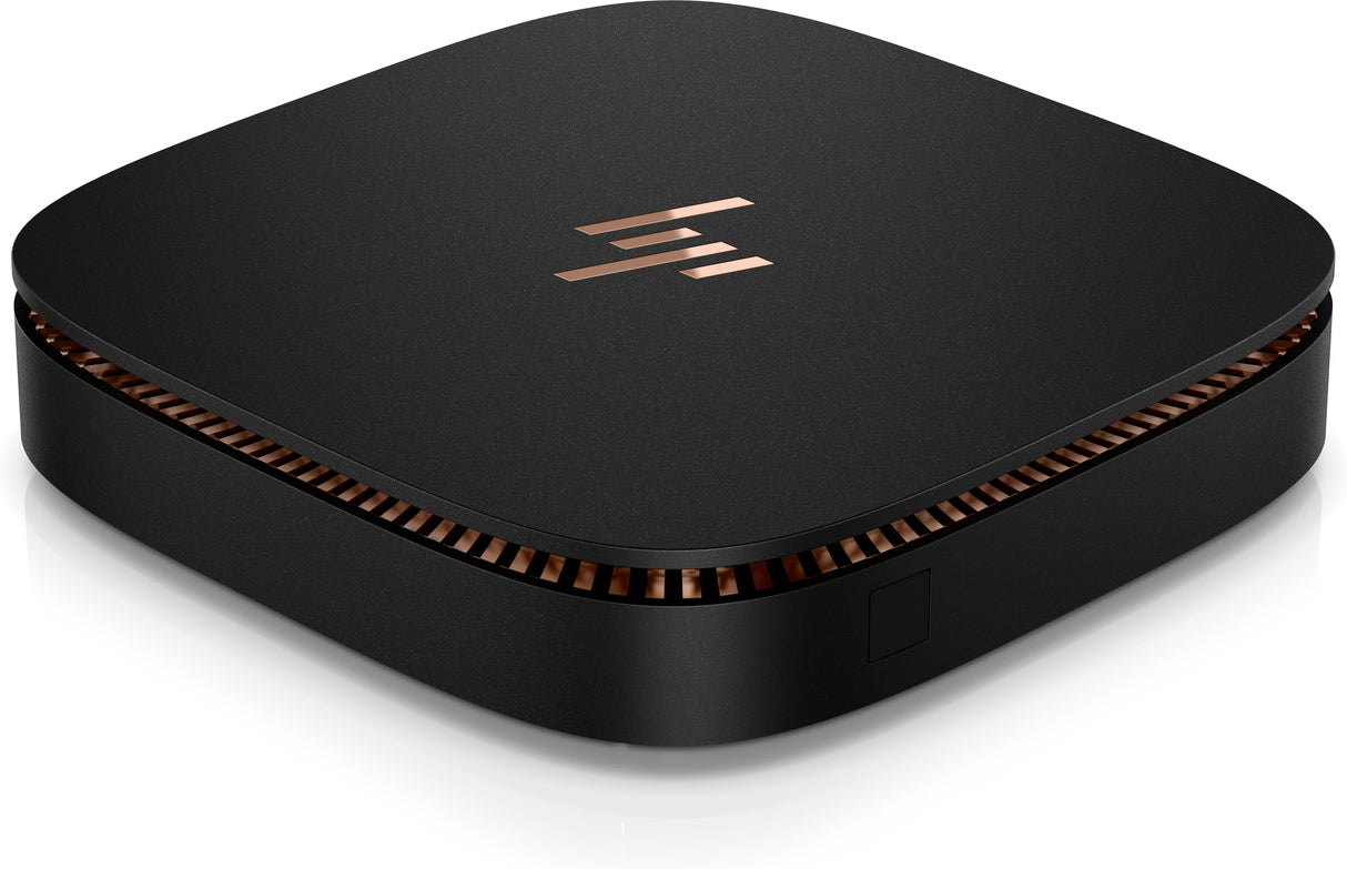 HP Elite Slice Intel® Core™ i7 i7-7700T 16 GB DDR4-SDRAM 128 GB SSD Windows 10 IoT Enterprise USFF Mini PC Black
