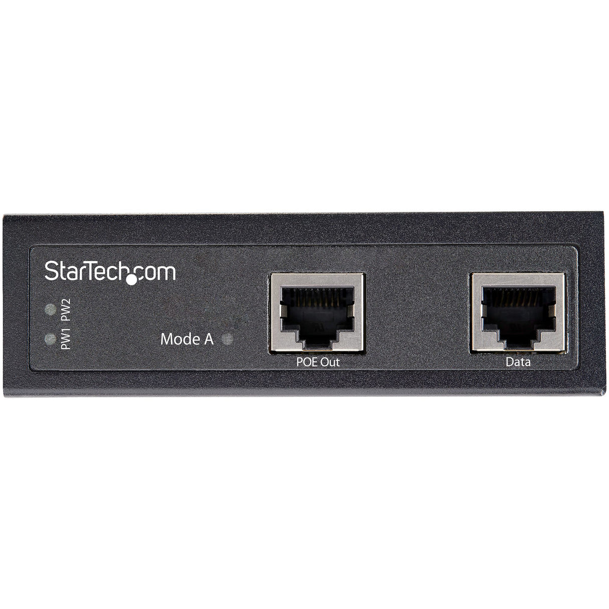 StarTech.com Industrial Gigabit Ethernet PoE Injector - 30W 802.3at PoE+ Midspan 48V-56VDC DIN Rail Power Over Ethernet Injector Adapter - -40C to +75C Cameras/Sensors/WiFi Access - TAA