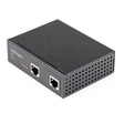 StarTech.com Industrial Gigabit Ethernet PoE Injector - 30W 802.3at PoE+ Midspan 48V-56VDC DIN Rail Power Over Ethernet Injector Adapter - -40C to +75C Cameras/Sensors/WiFi Access - TAA